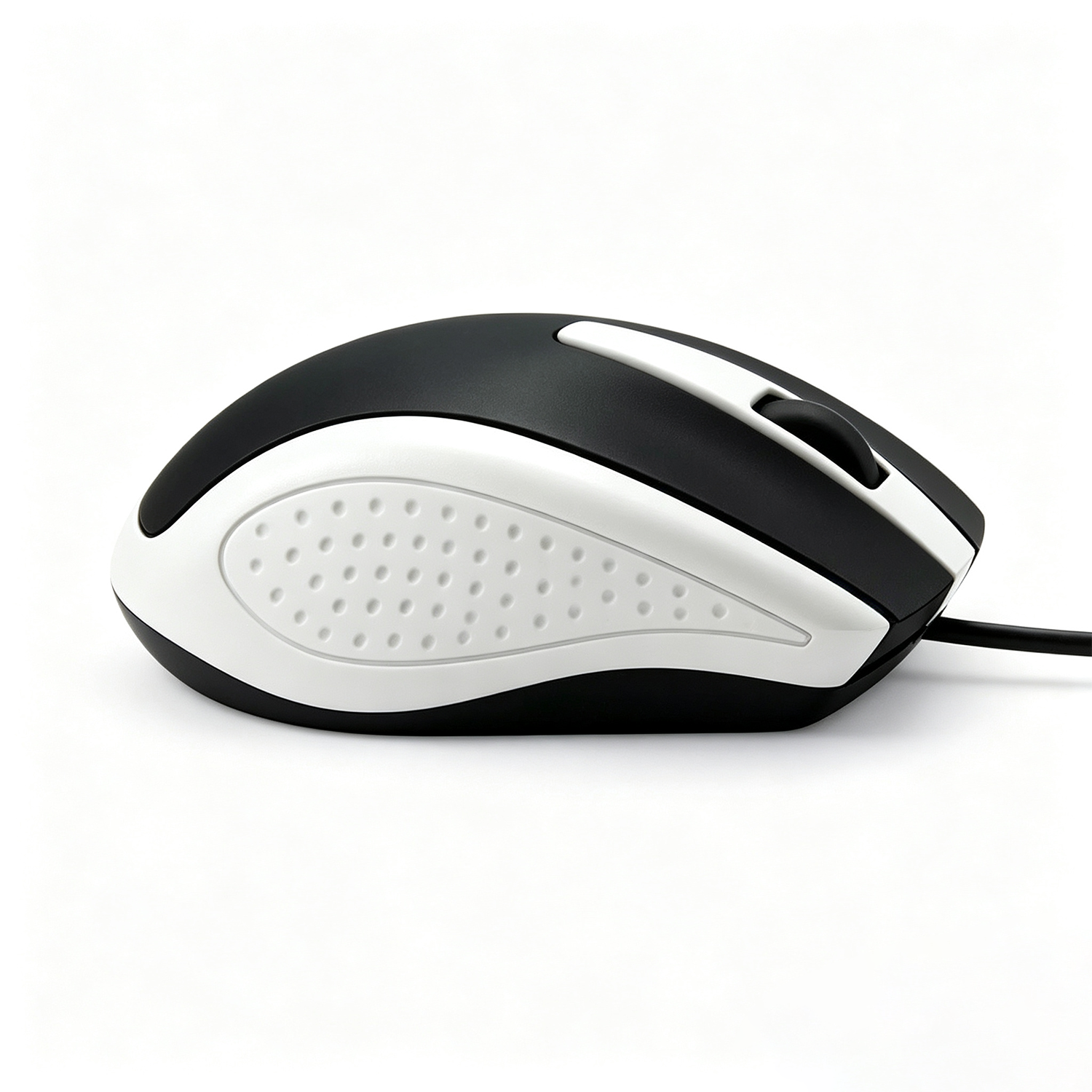 Souris Optique Filaire Pleine Taille Design Contouré pour Ordinateur Portable