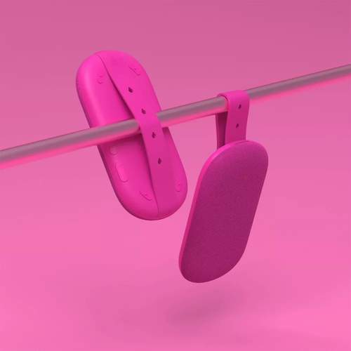 Rose Enceinte Bluetooth Portable Ultra-Fine Design Nomade