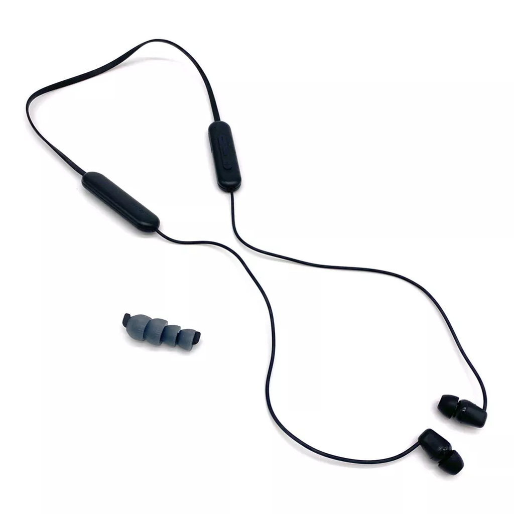 Écouteurs Intra - auriculaires Bluetooth Black Neck Mounted